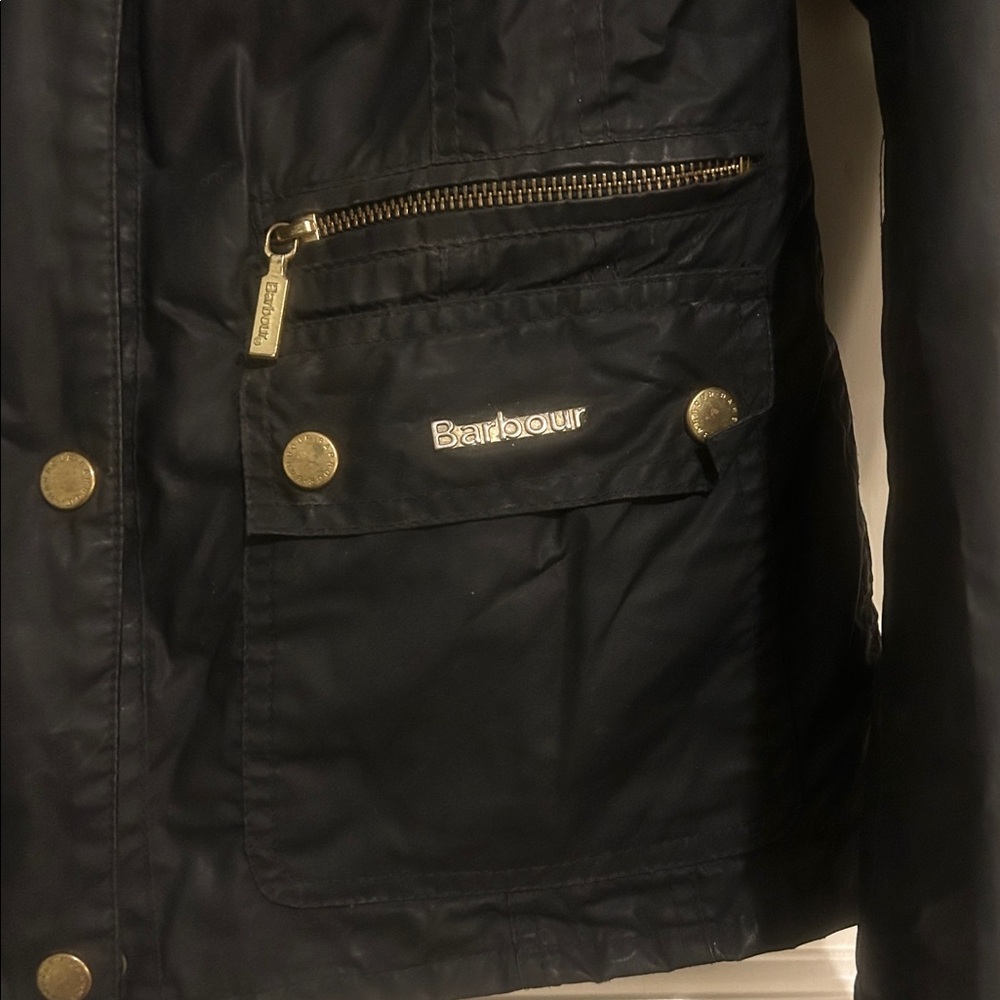 Barbour Black Utility Jacket for Women - Picture 4 of 9